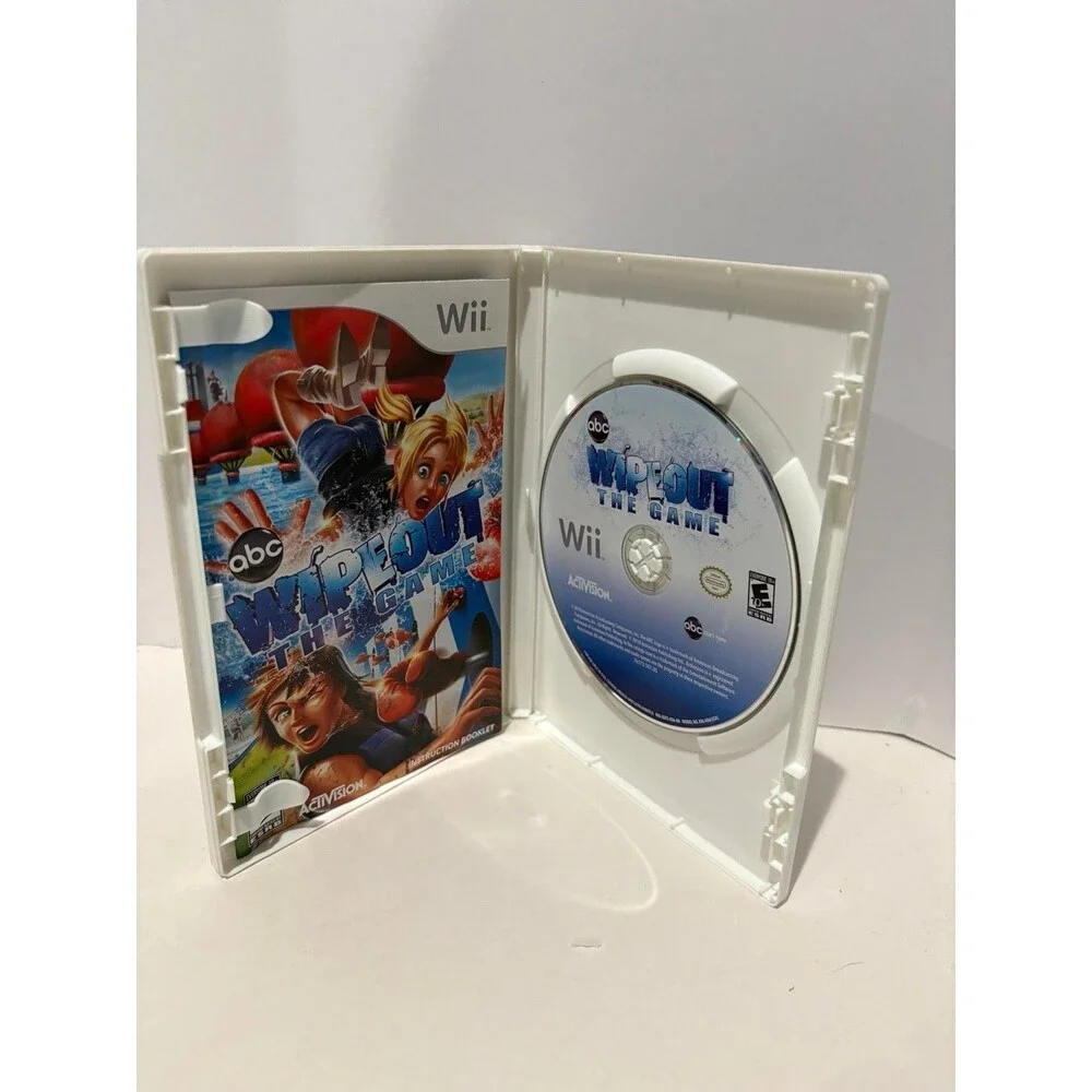 Wipeout The Game Nintendo Wii 2010 Complete CIB Tested Working ABC Activision